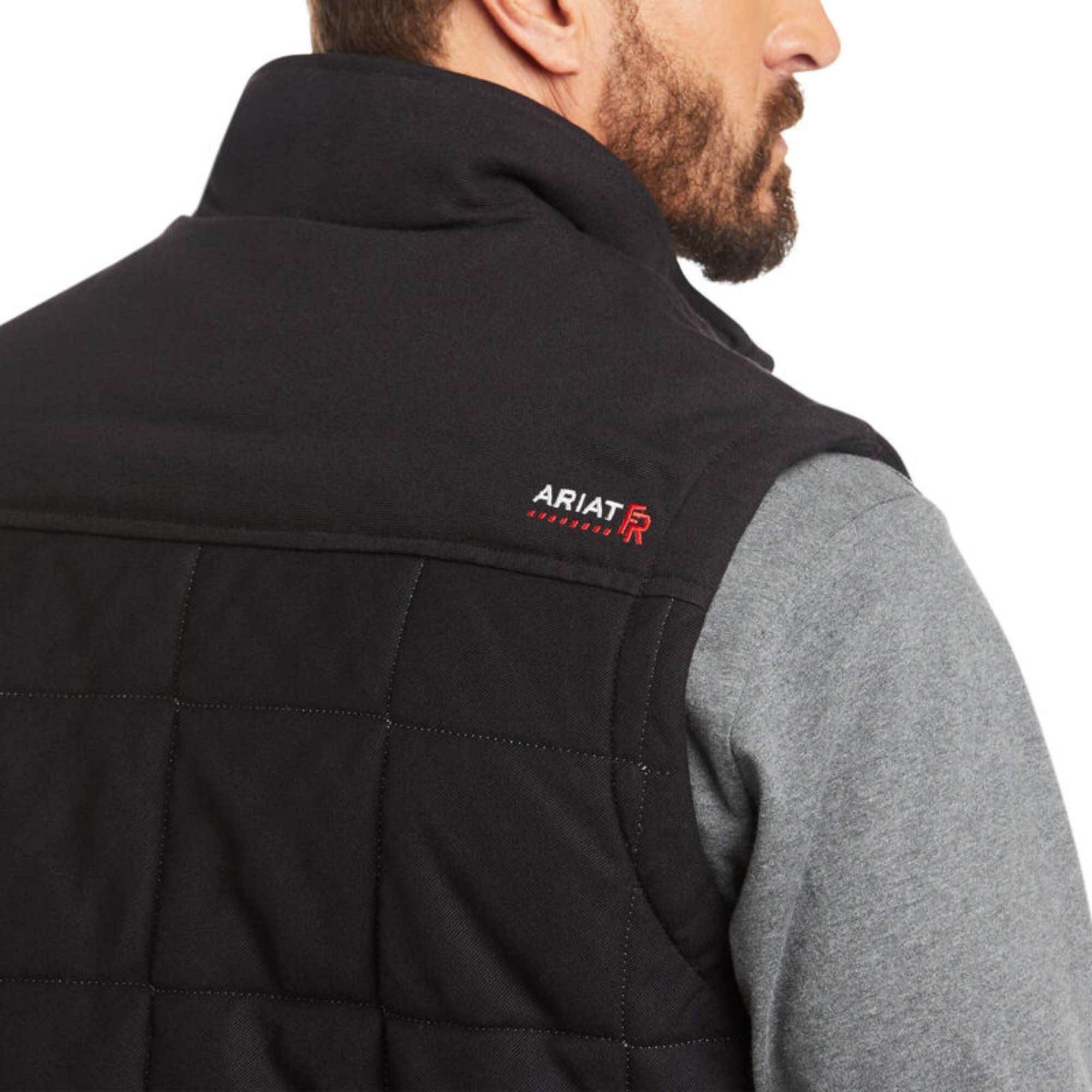 Ariat Black FR Crius Insulated Vest from Columbia Safety